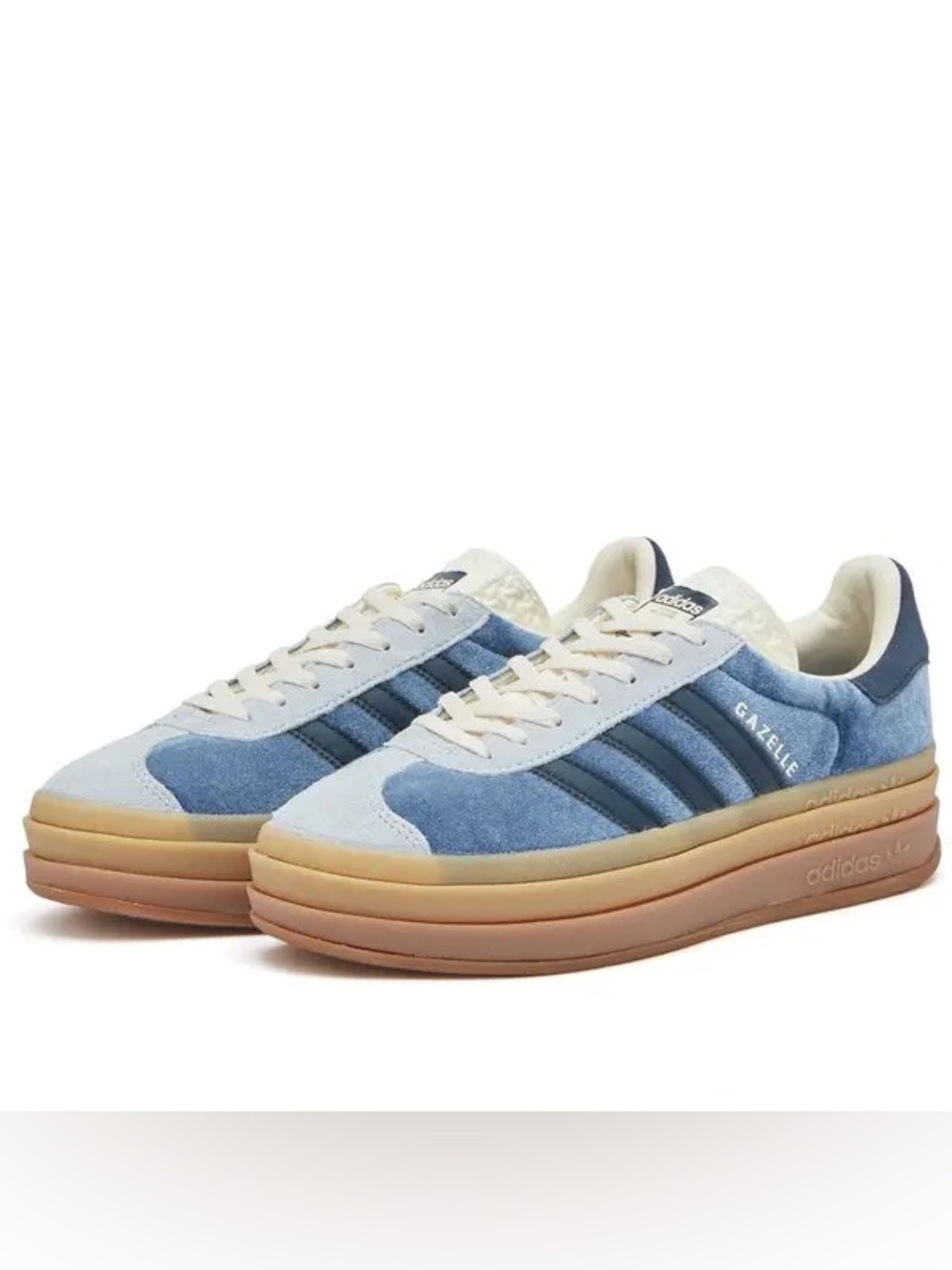 Adidas Gazelle Bold Blue 'Ink Velvet' Sneaker